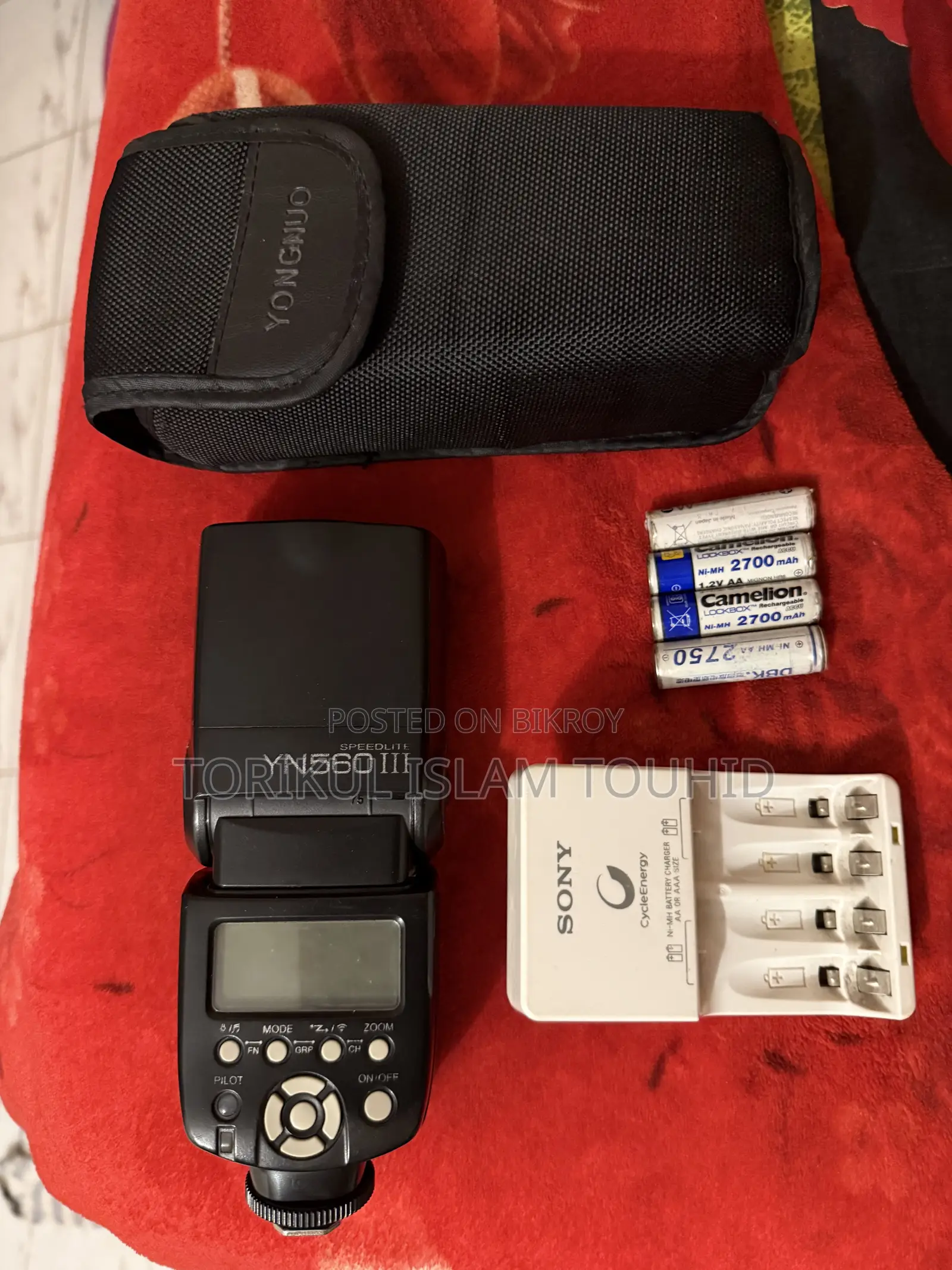 Yongnuo Yn560 Iii With Battery Charger Wireless Speedlite Flash