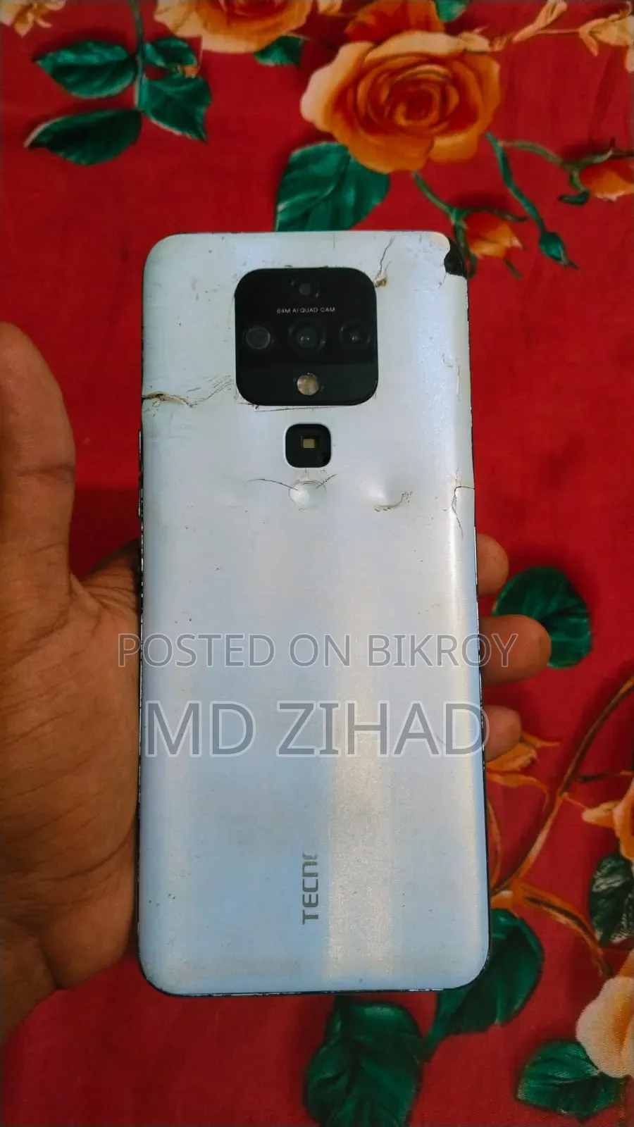 Tecno Camon 16 64 GB Blue
