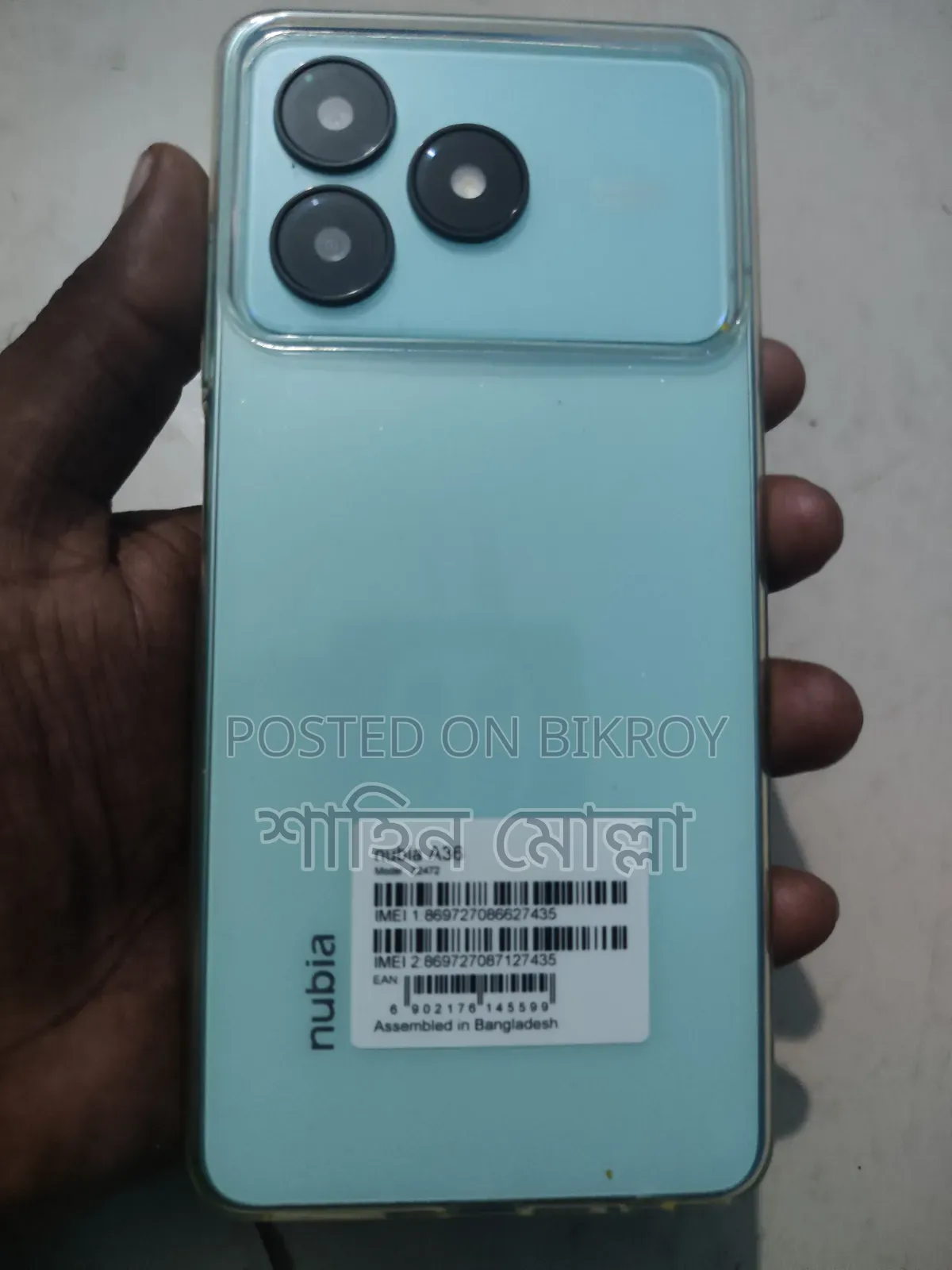 New ZTE Blade A36 64 GB Blue