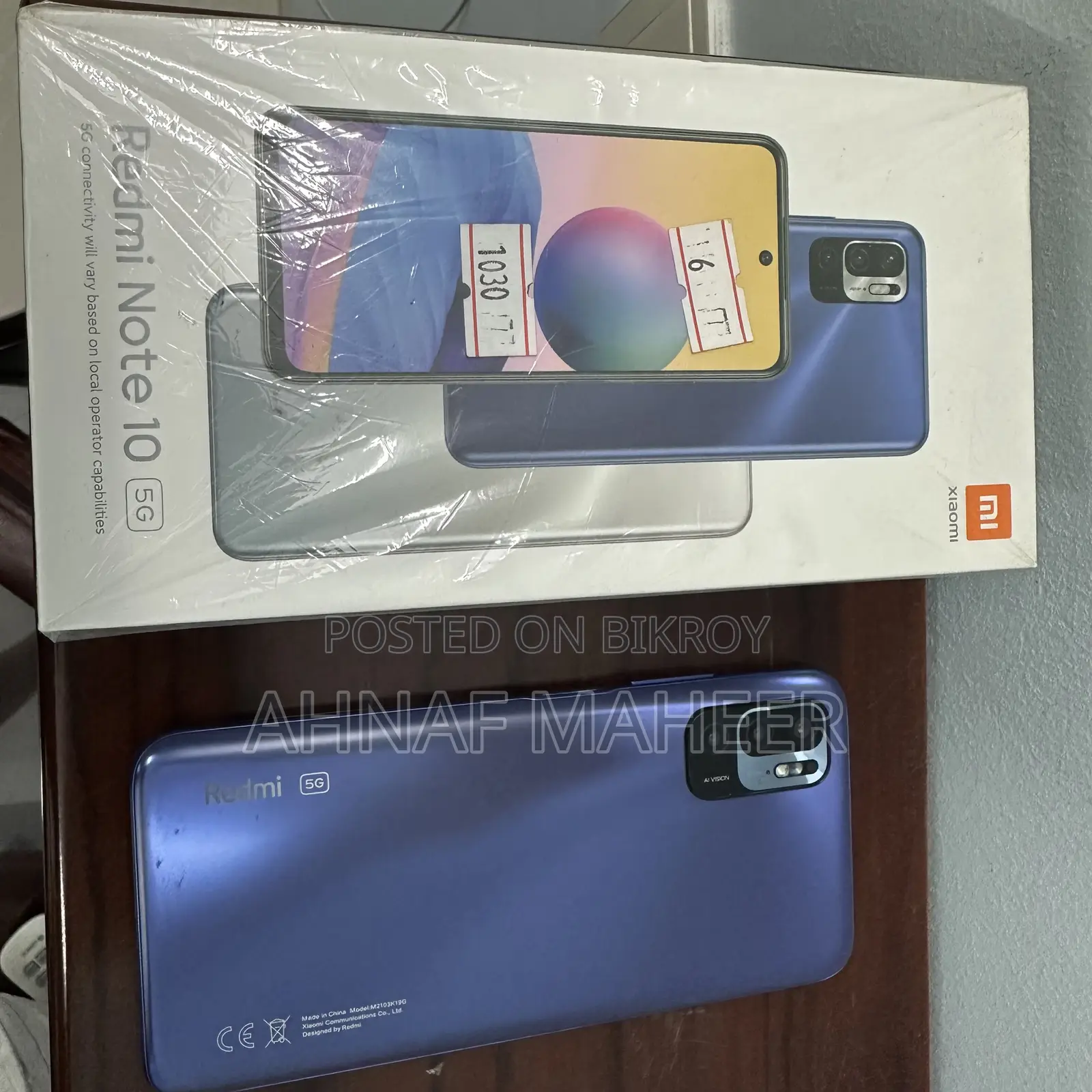 Xiaomi Redmi Note 10 5G 128 GB Blue