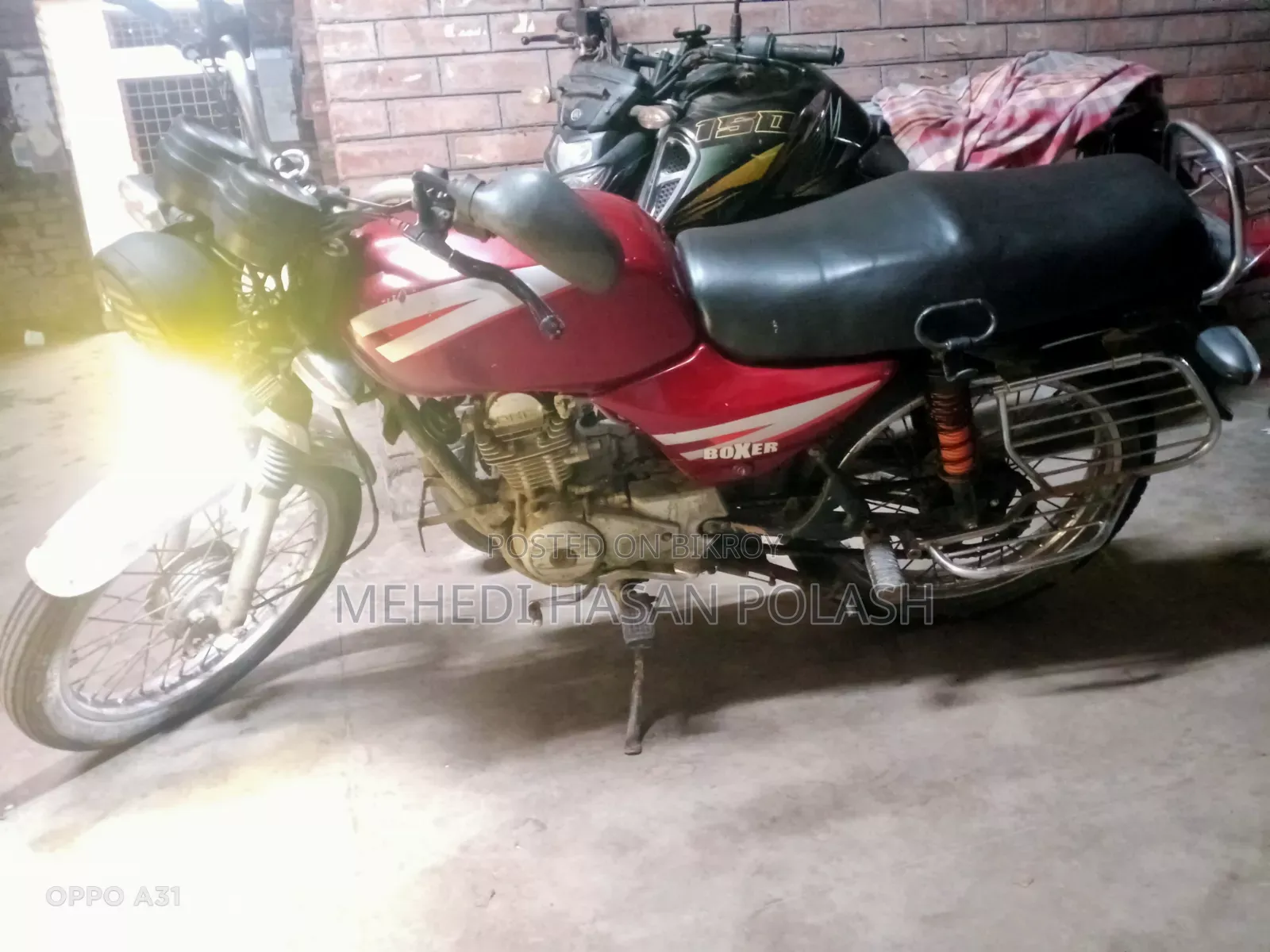 Bajaj Boxer 100 2016 Gray