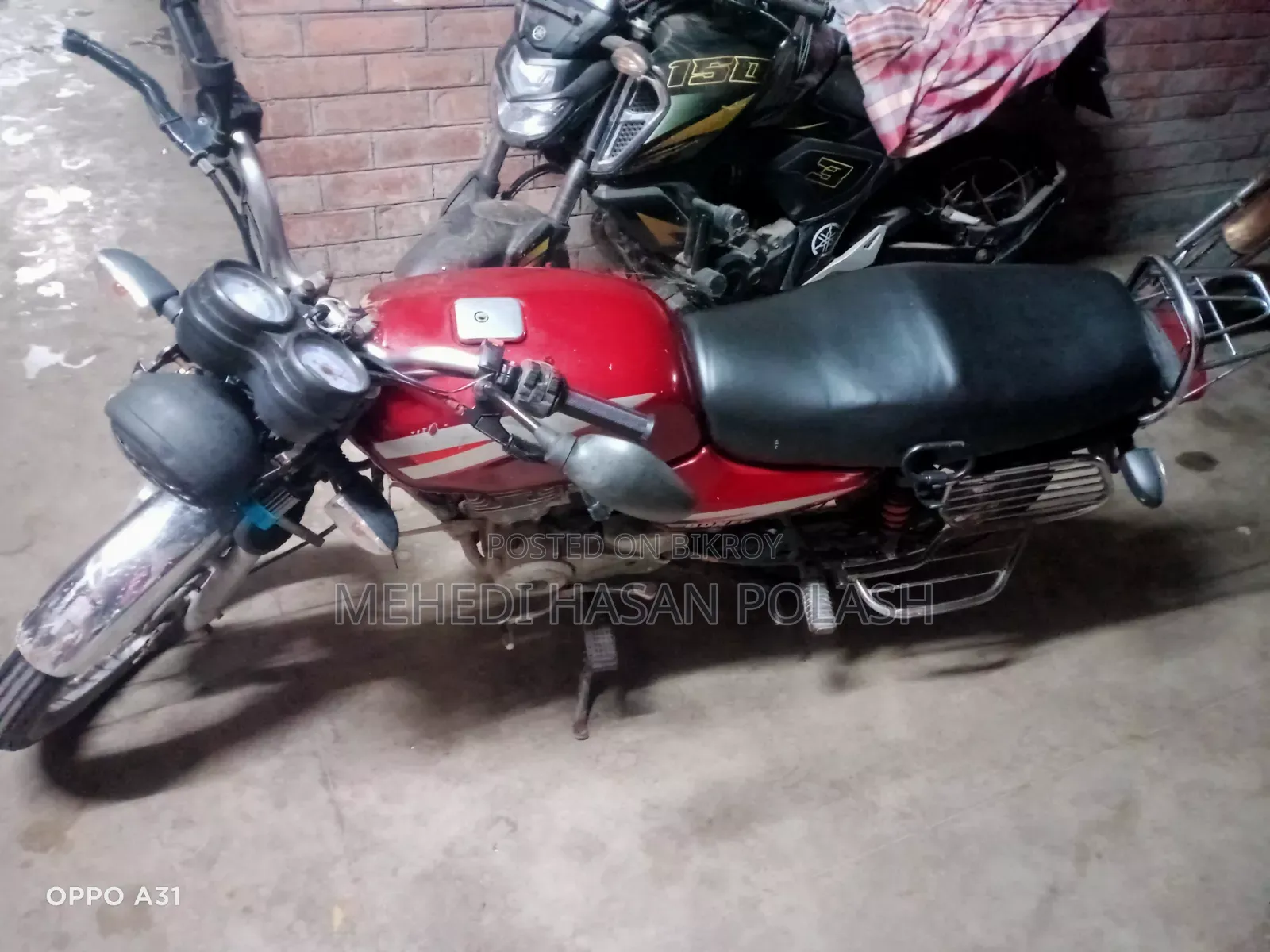 Bajaj Boxer 100 2016 Gray