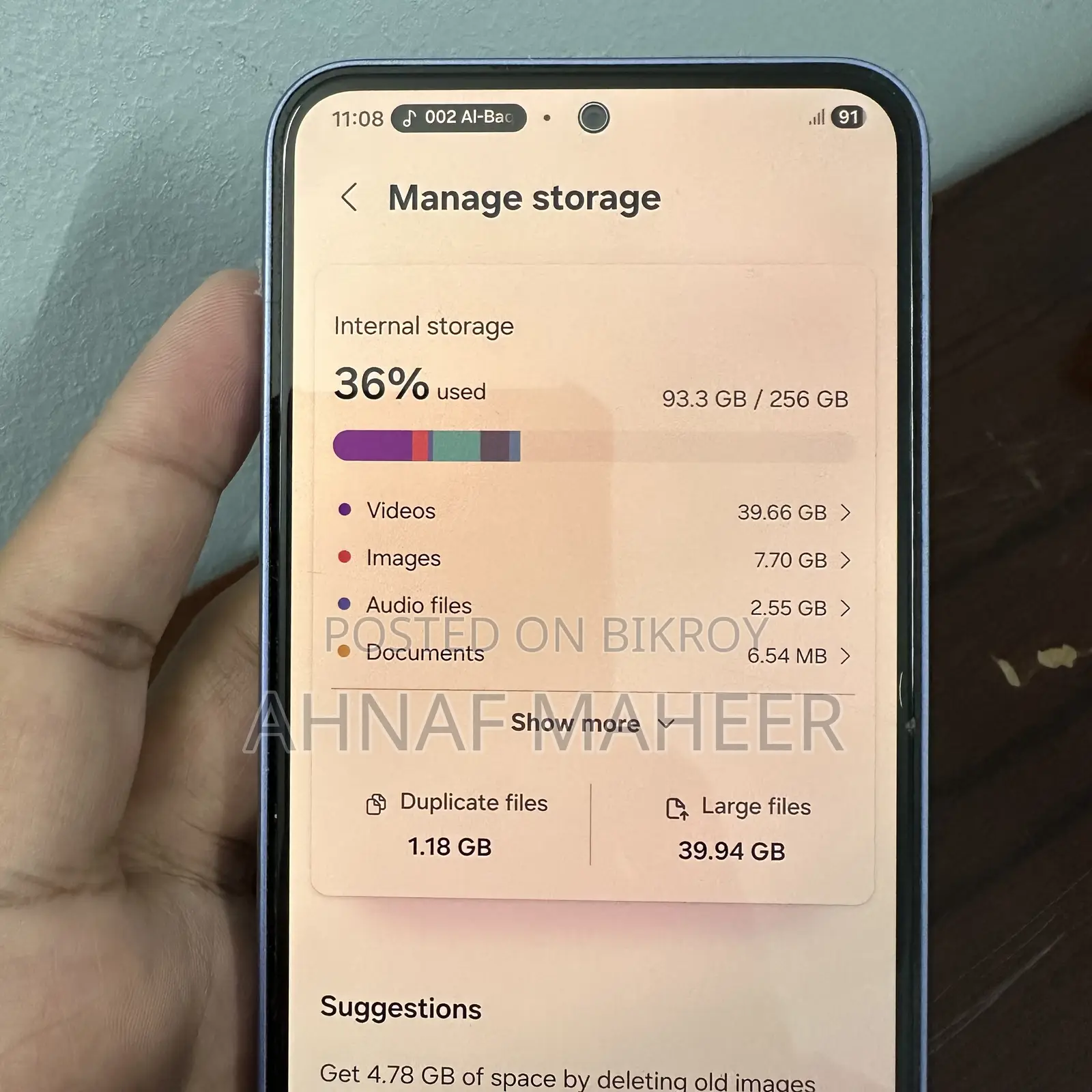 Samsung Galaxy A54 5G 256 GB Purple