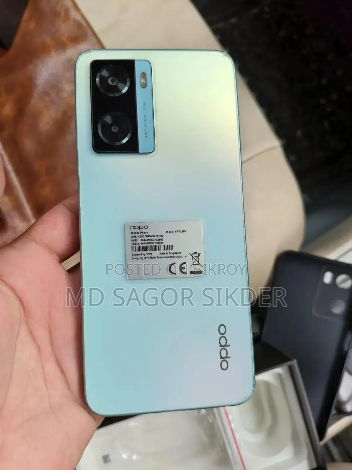 Oppo A77 128 GB Blue