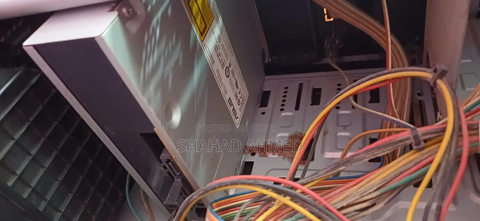 Low Budget Used Desktop Casing (Including Dvd Writer + Psu)