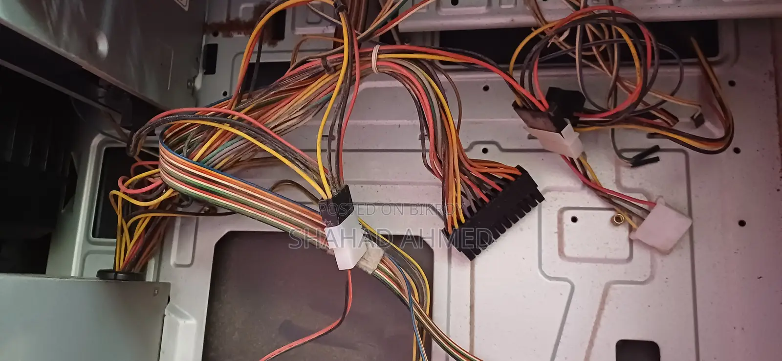 Low Budget Used Desktop Casing (Including Dvd Writer + Psu)