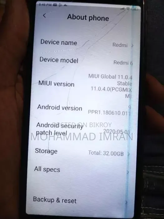 Xiaomi Redmi 6 32 GB Black