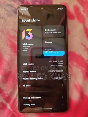 Xiaomi Redmi Note 10 Pro Max 128 GB Purple