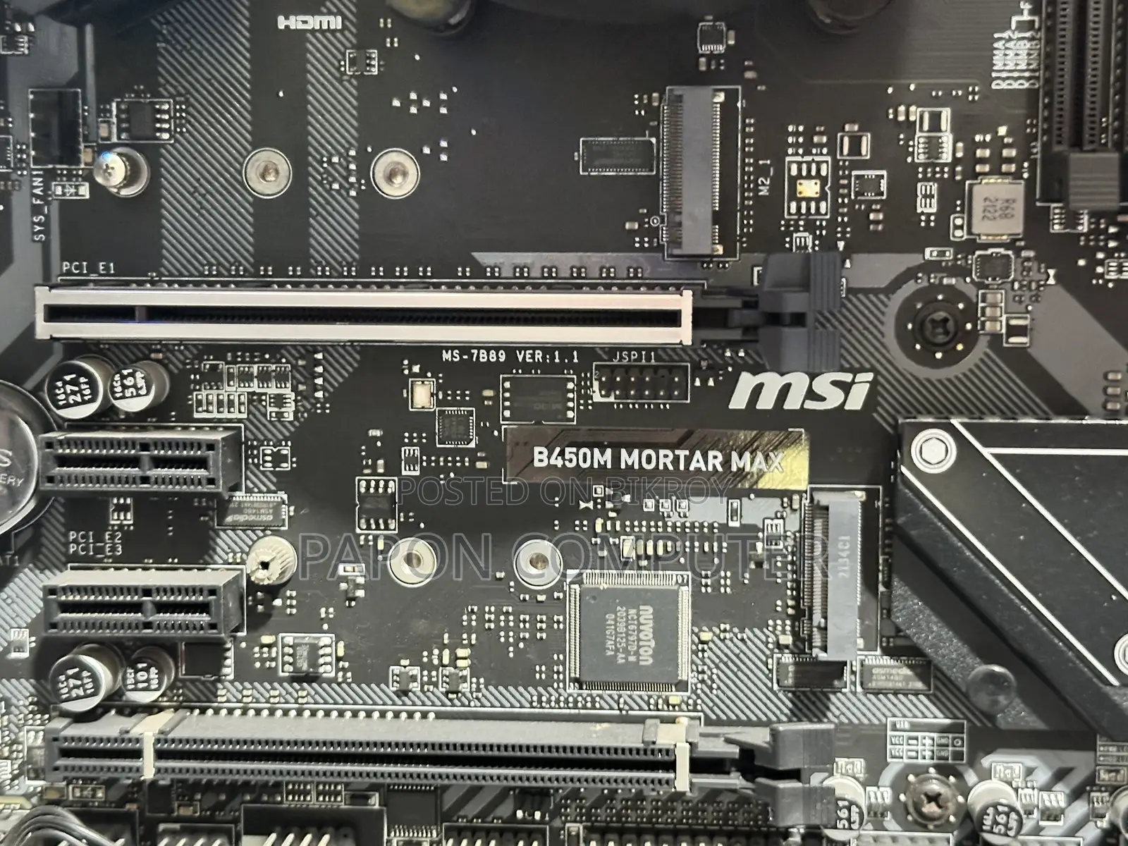 Desktop Computer 8GB AMD Ryzen 5 SSD 512GB