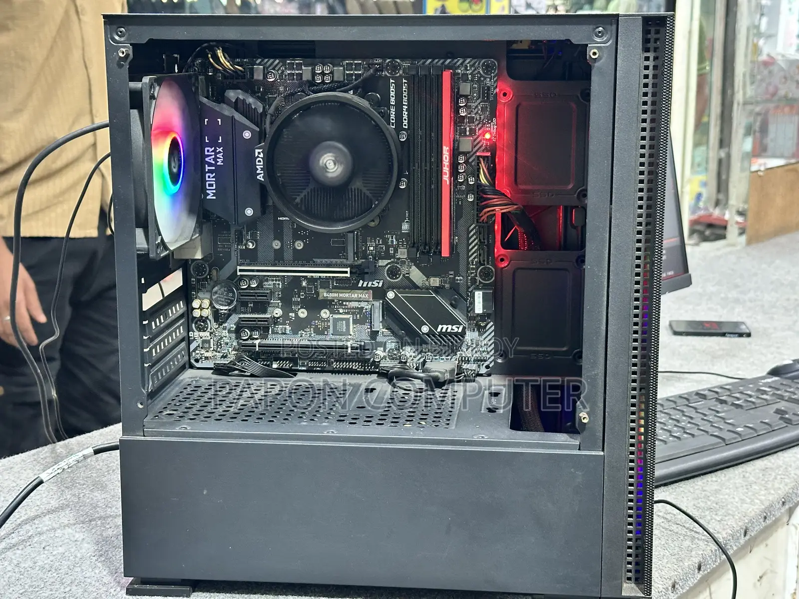 Desktop Computer 8GB AMD Ryzen 5 SSD 512GB