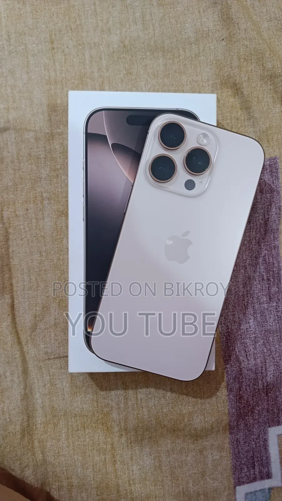 Apple iPhone 16 Pro 256 GB Rose Gold