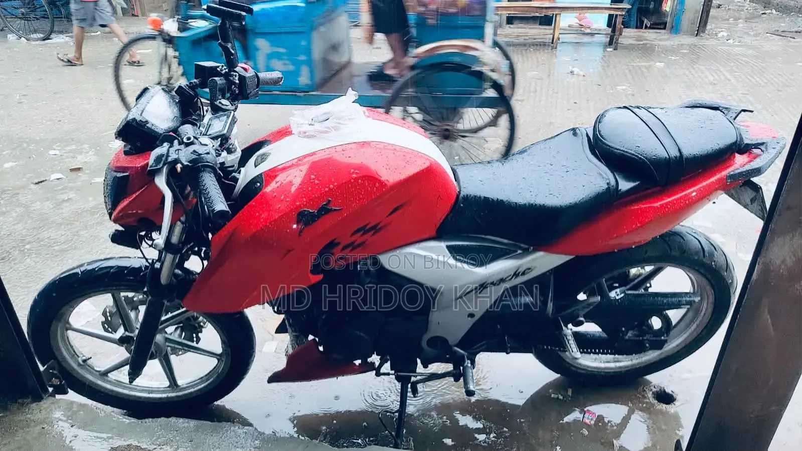 TVS Apache RTR 160 4V 2019 Red