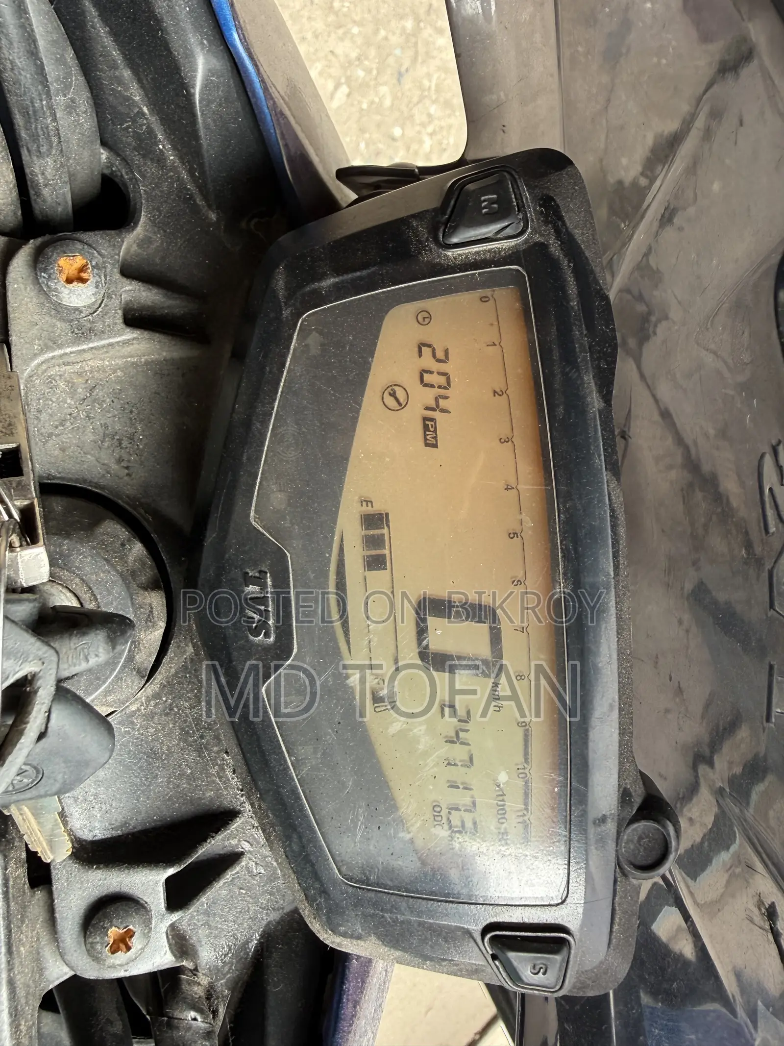 TVS Apache 160 4V 2019 Blue