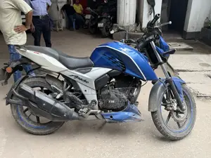 TVS Apache 160 4V 2019 Blue
