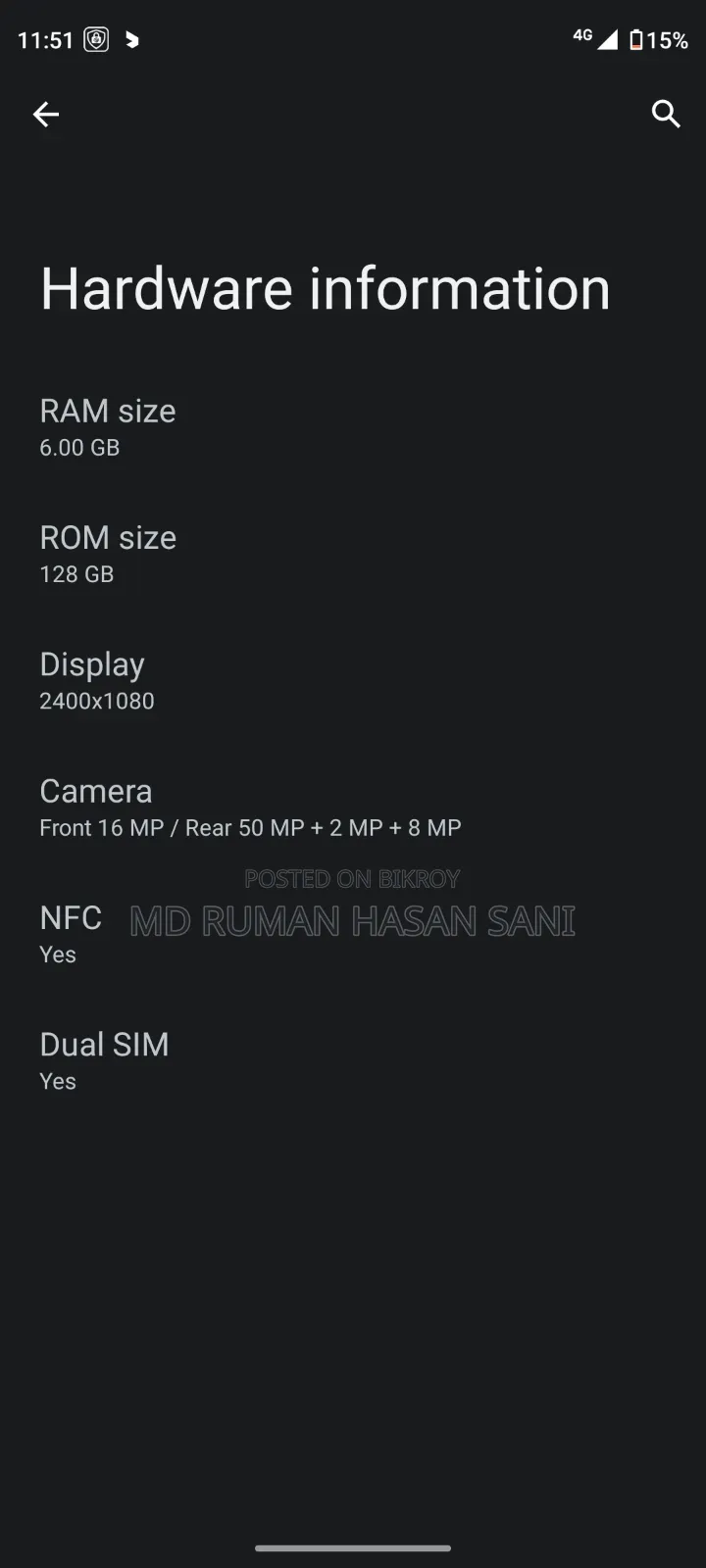 Motorola Moto G32 128 GB White
