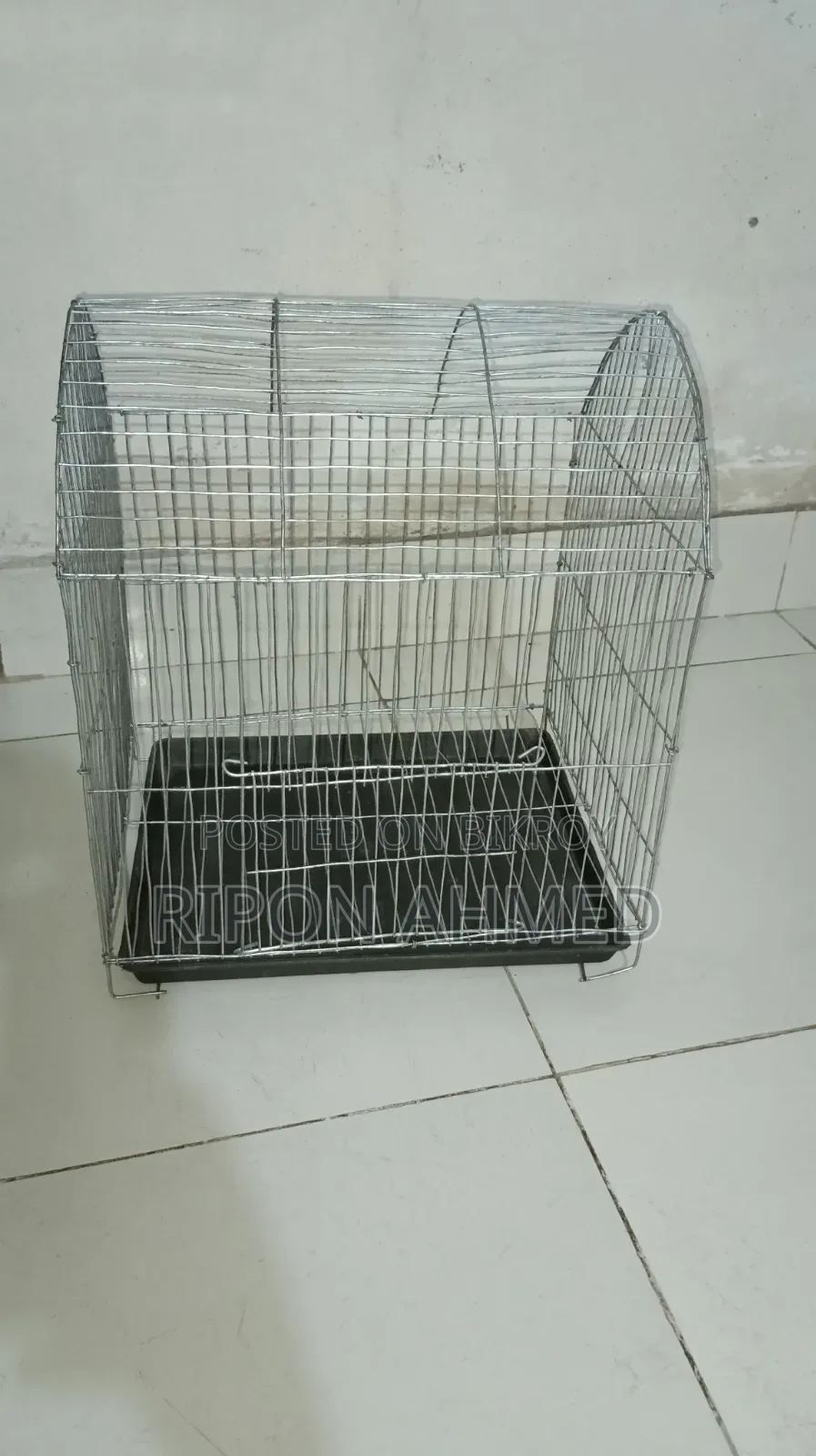 পাখির জন্য খাচা রাউন্ড শেপ (১০/১২ ইঞ্চি)-১ টি