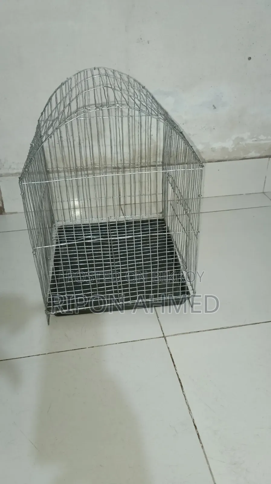 পাখির জন্য খাচা রাউন্ড শেপ (১০/১২ ইঞ্চি)-১ টি