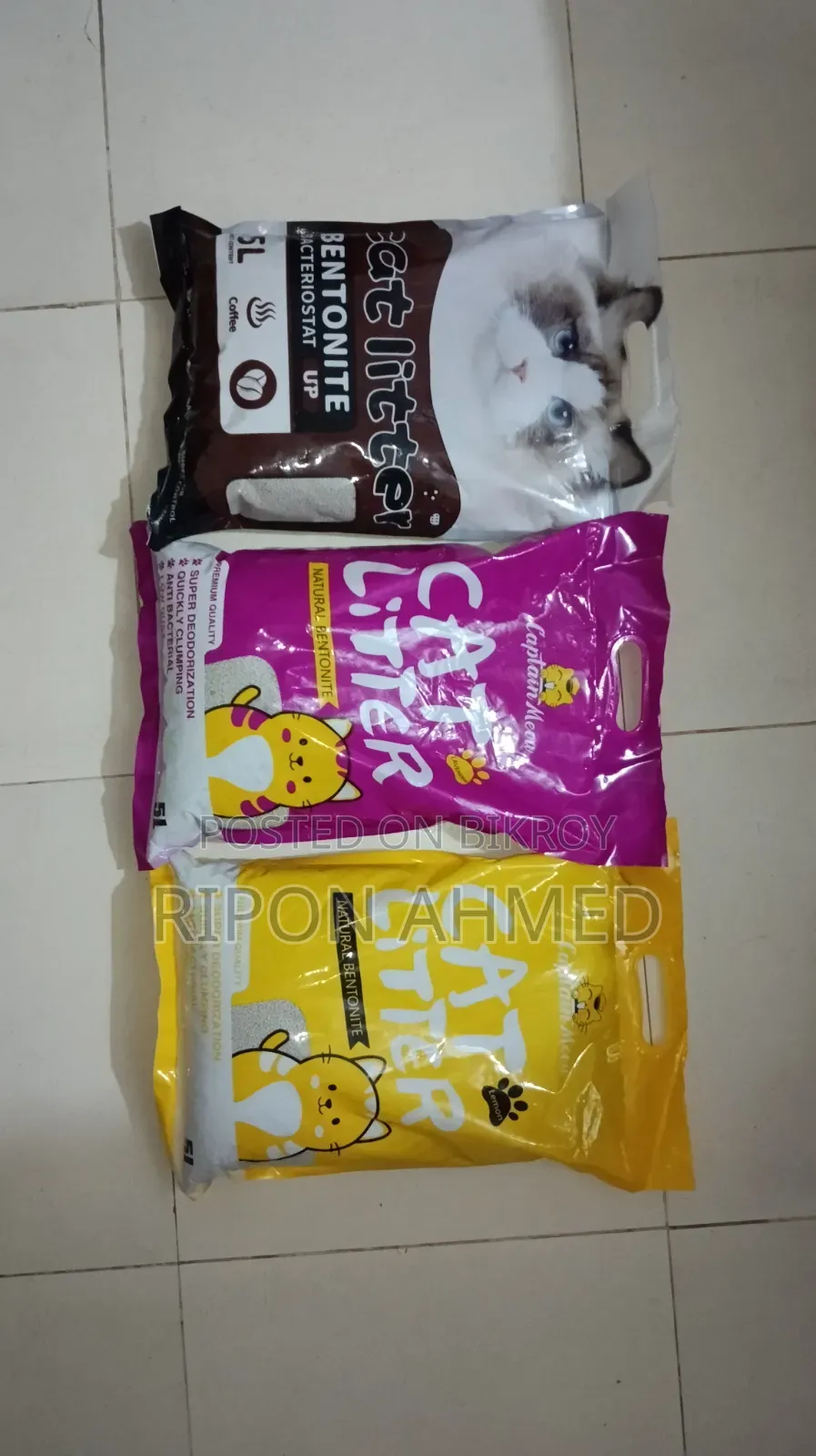 Cat litter for cats (5L) - 1 piece