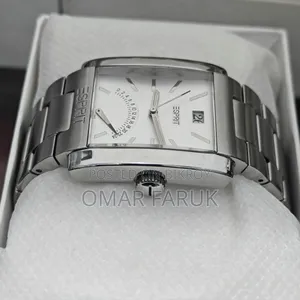 Esprit Rectangular Stainless Steel Men's Watch