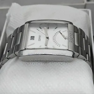 Esprit Rectangular Stainless Steel Men's Watch