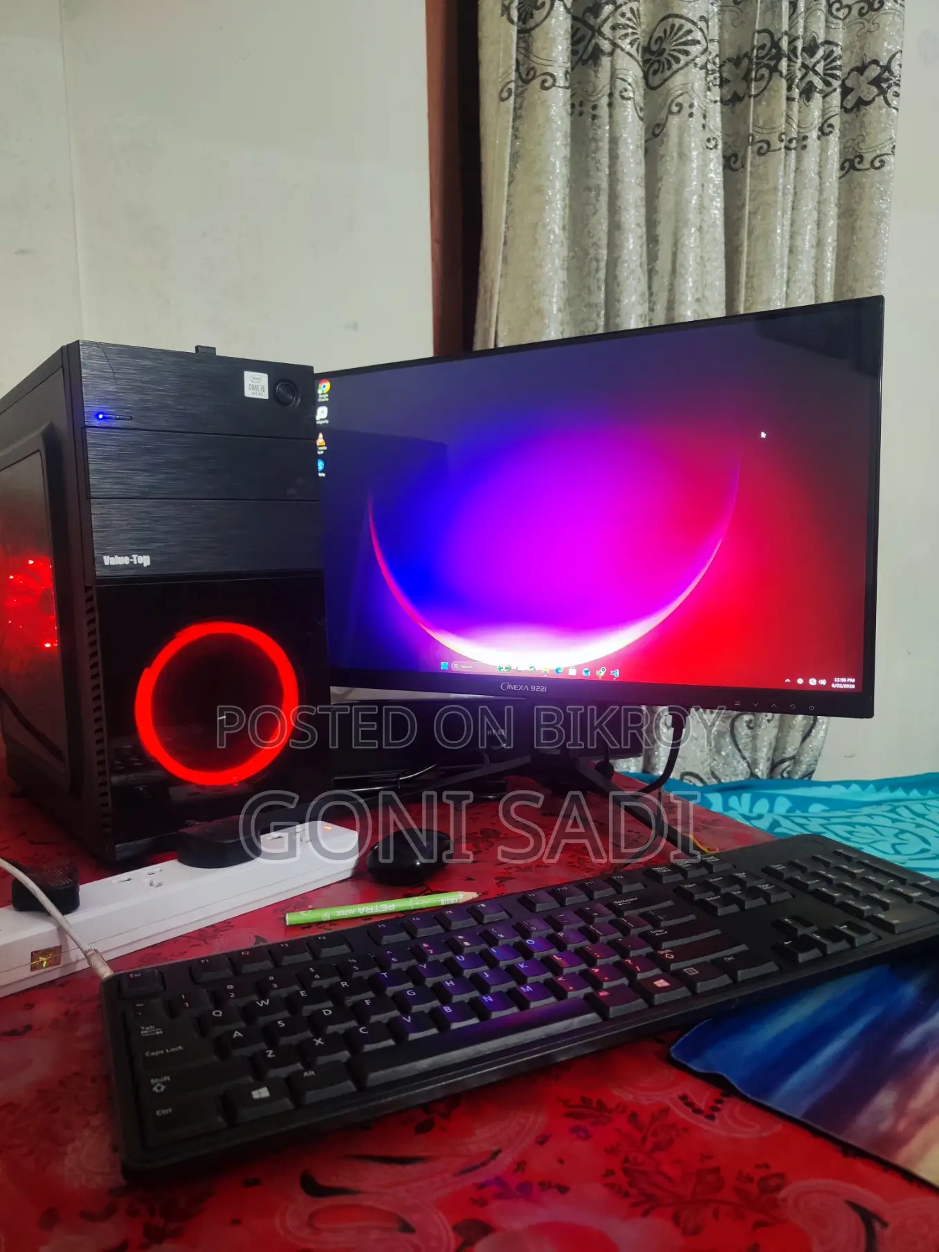 New Desktop Computer Asus A4110 8GB Intel Core I5 SSD 128GB