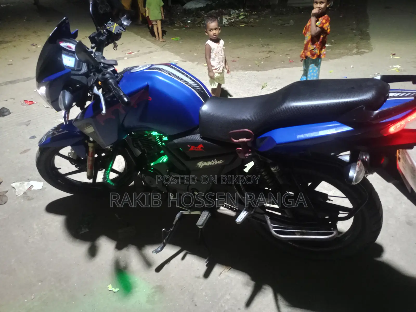TVS Apache RTR 160 2V 2020 Blue