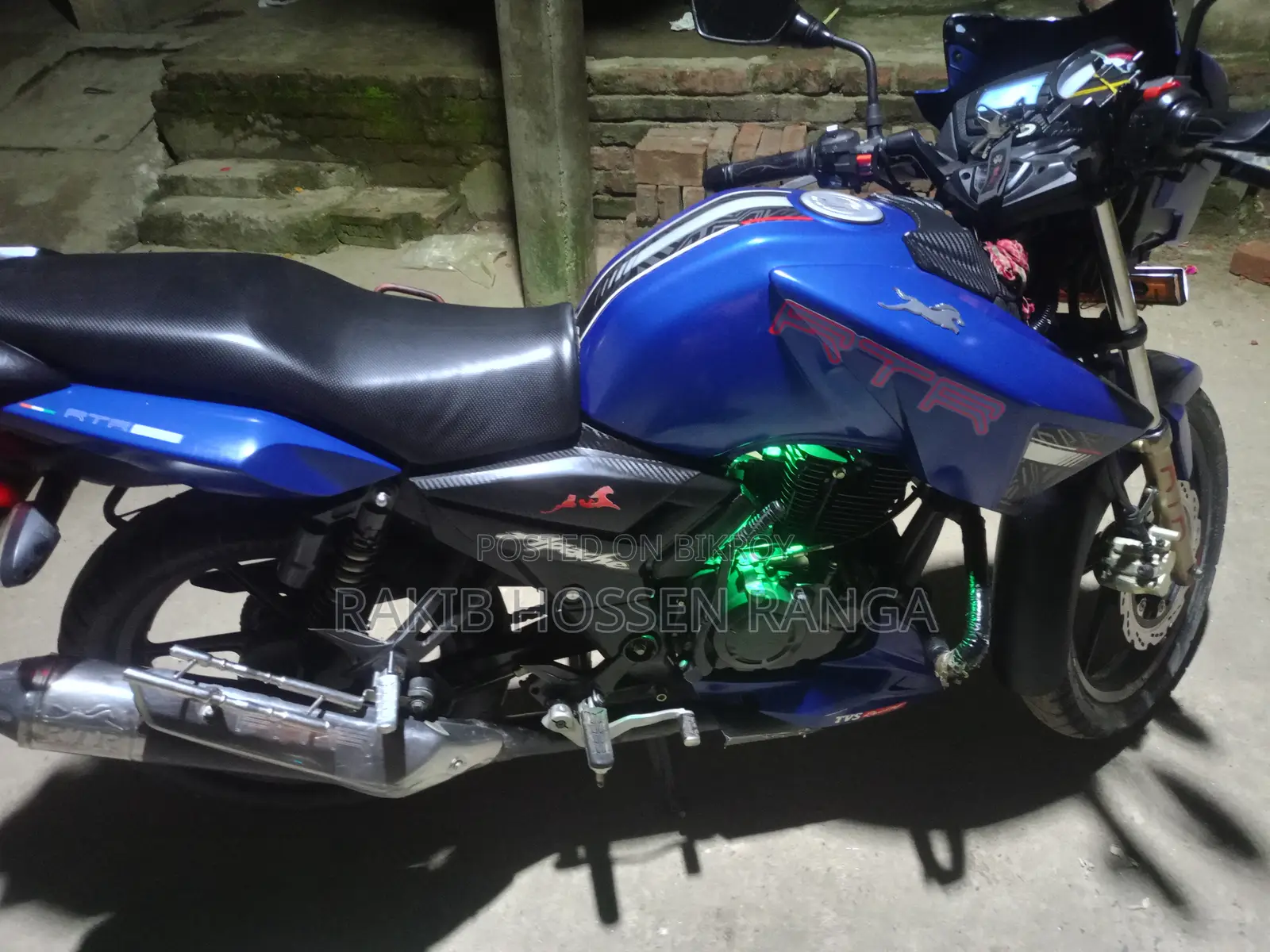 TVS Apache RTR 160 2V 2020 Blue