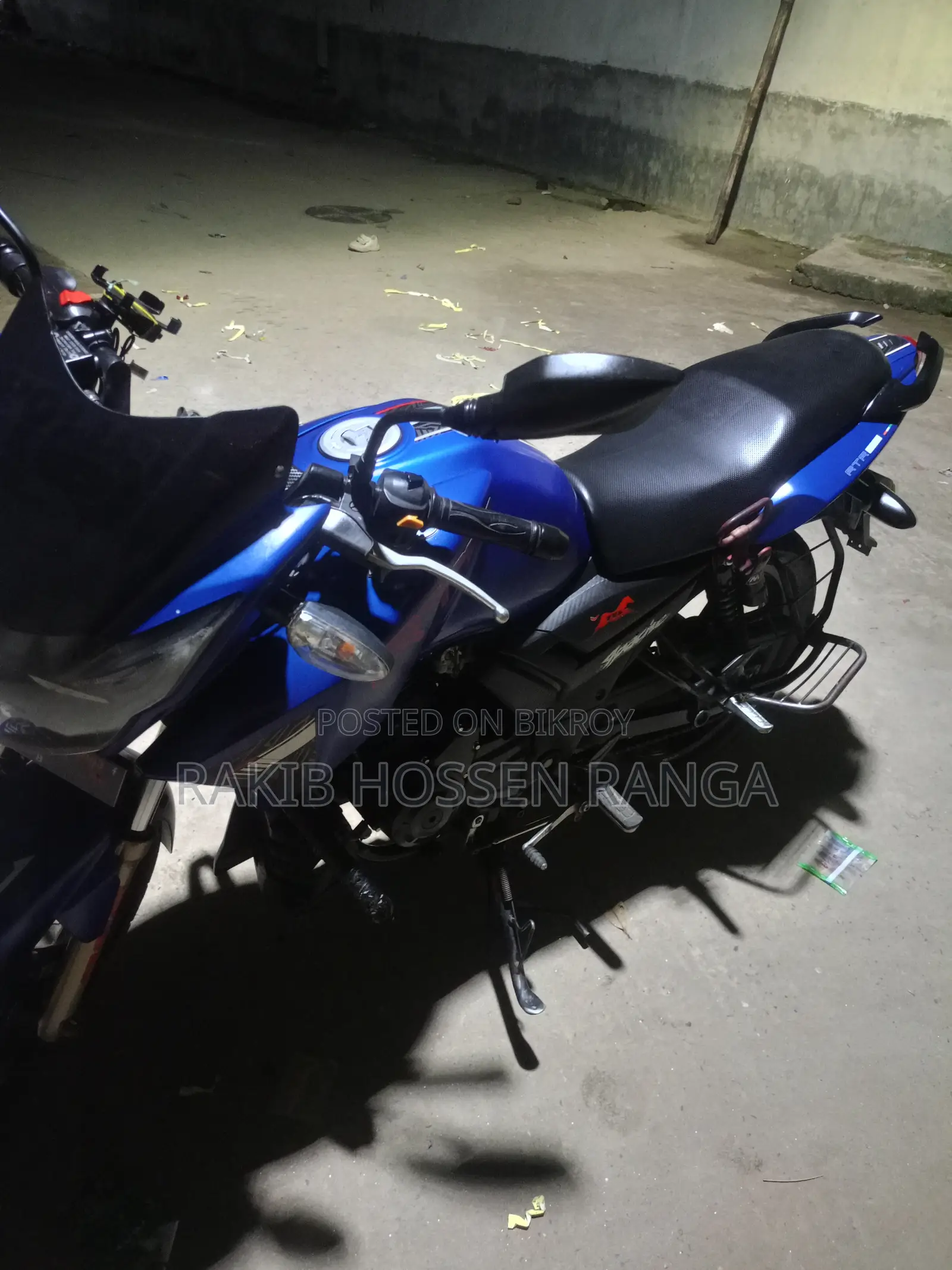 TVS Apache RTR 160 2V 2020 Blue
