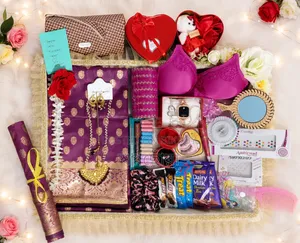 Attractive Saree Gift Combo Set For Loved One