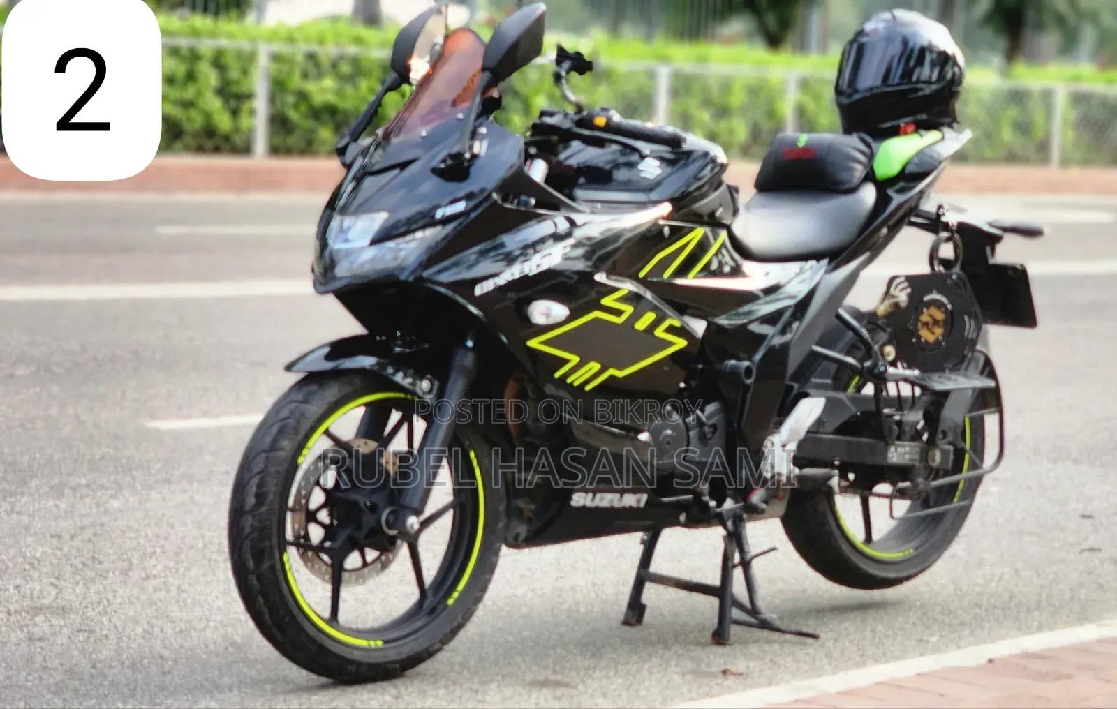 New Suzuki Gixxer Fi ABS 2024 Black