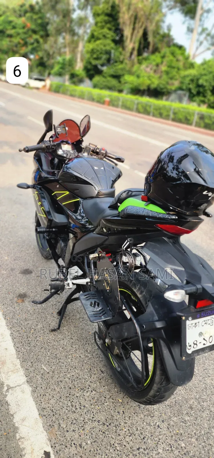 New Suzuki Gixxer Fi ABS 2024 Black