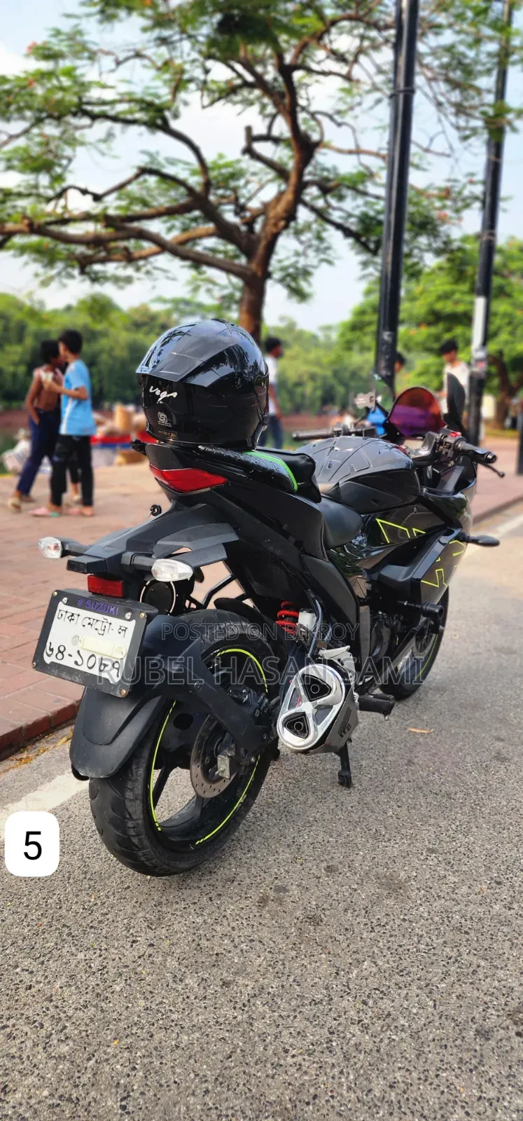 New Suzuki Gixxer Fi ABS 2024 Black