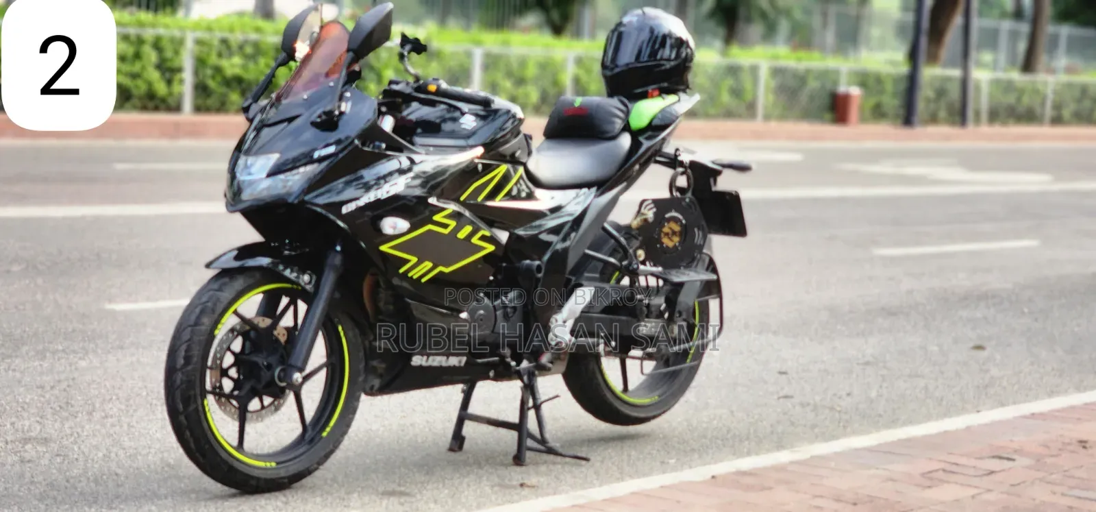 New Suzuki Gixxer Fi ABS 2024 Black