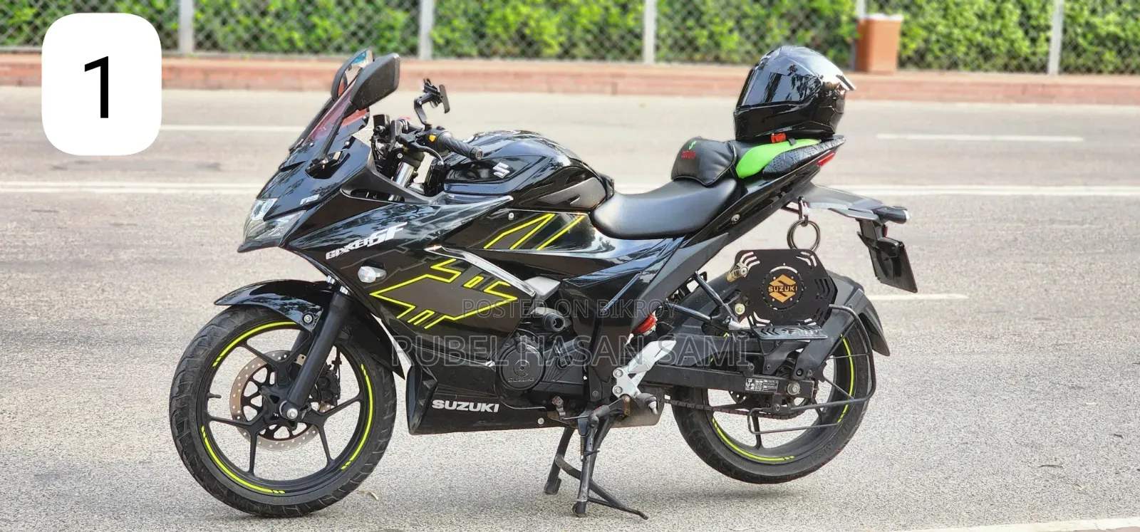 New Suzuki Gixxer Fi ABS 2024 Black