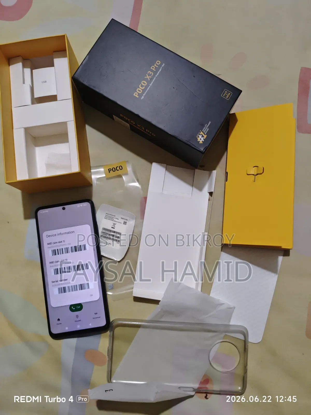 Xiaomi Poco X3 Pro 128 GB Blue