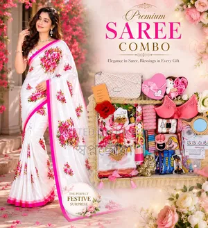 Special Gift Combo Set With Premium Saree