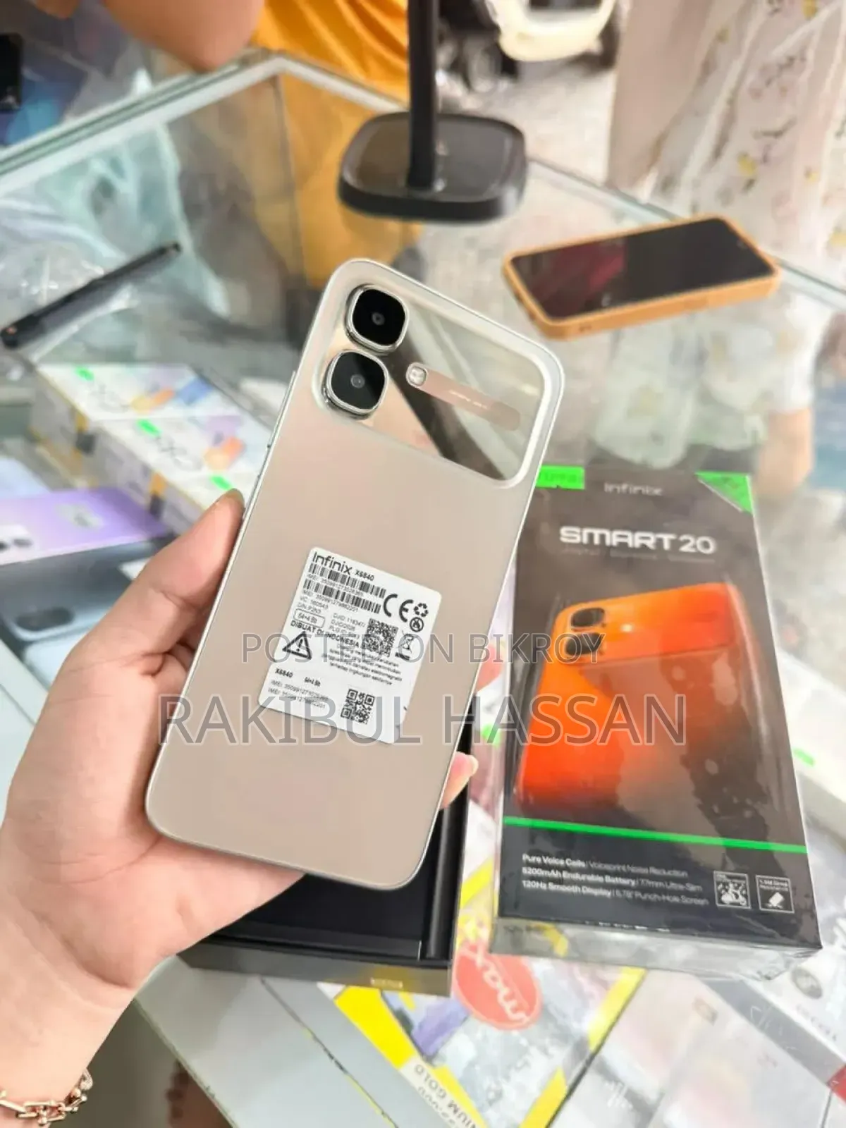 Infinix Smart 20 64 GB Silver