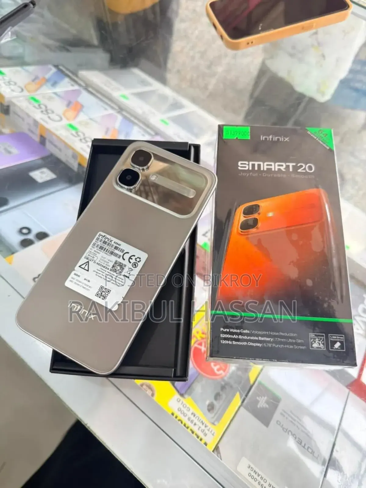 Infinix Smart 20 64 GB Silver