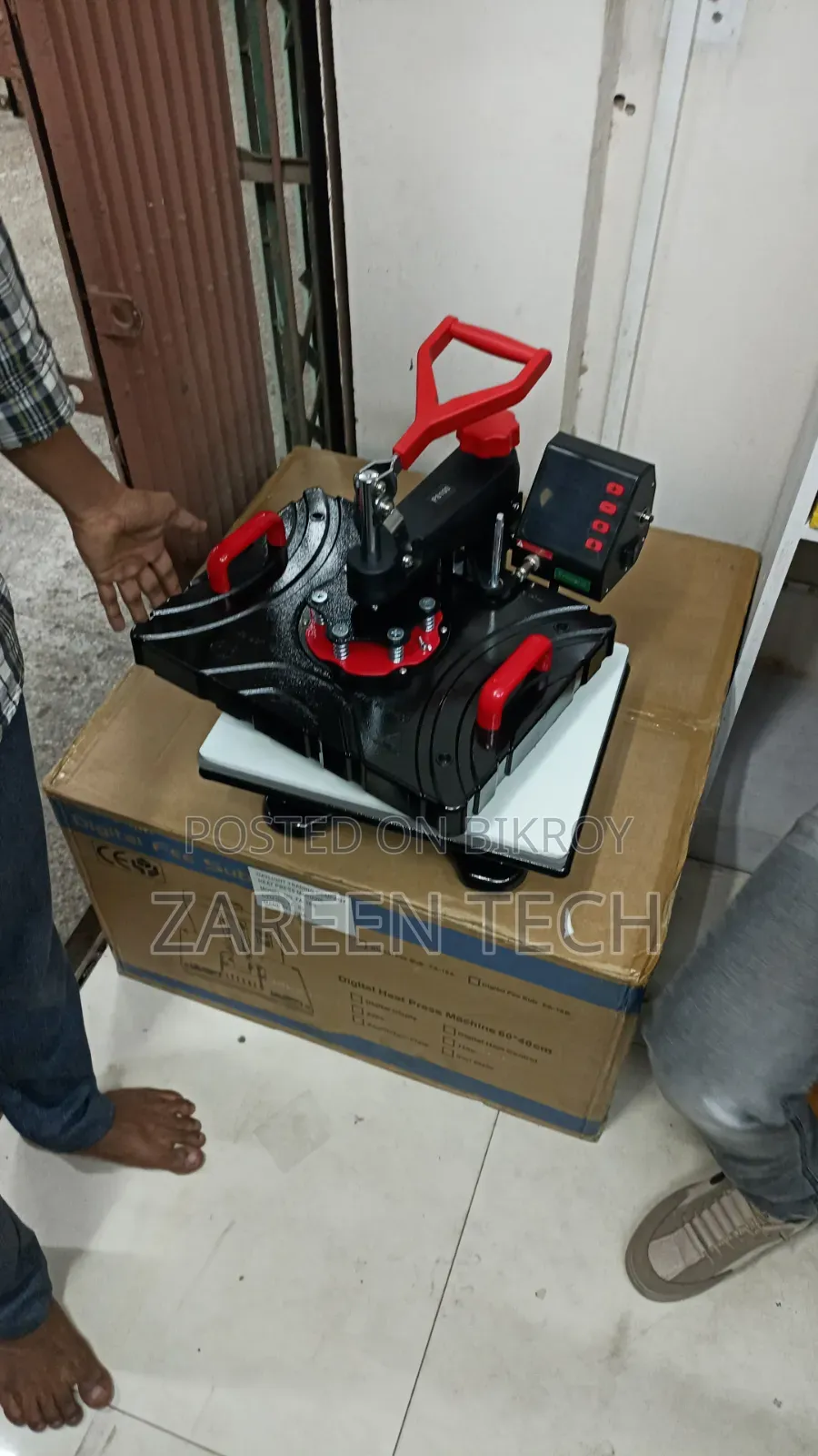 হিটপ্রেস মেশিন ৫ ইন ১ কম্বো পি৮১০০