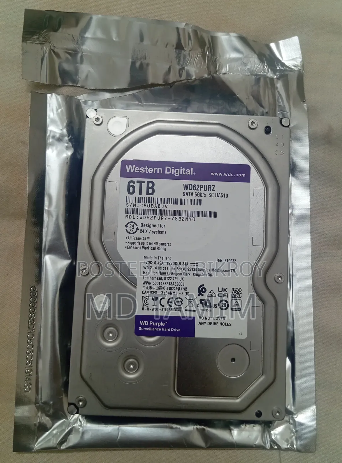 Wd Western Digital 6tb Hard Drive