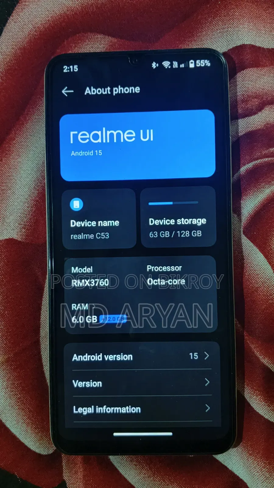 Realme C53 128 GB Gold