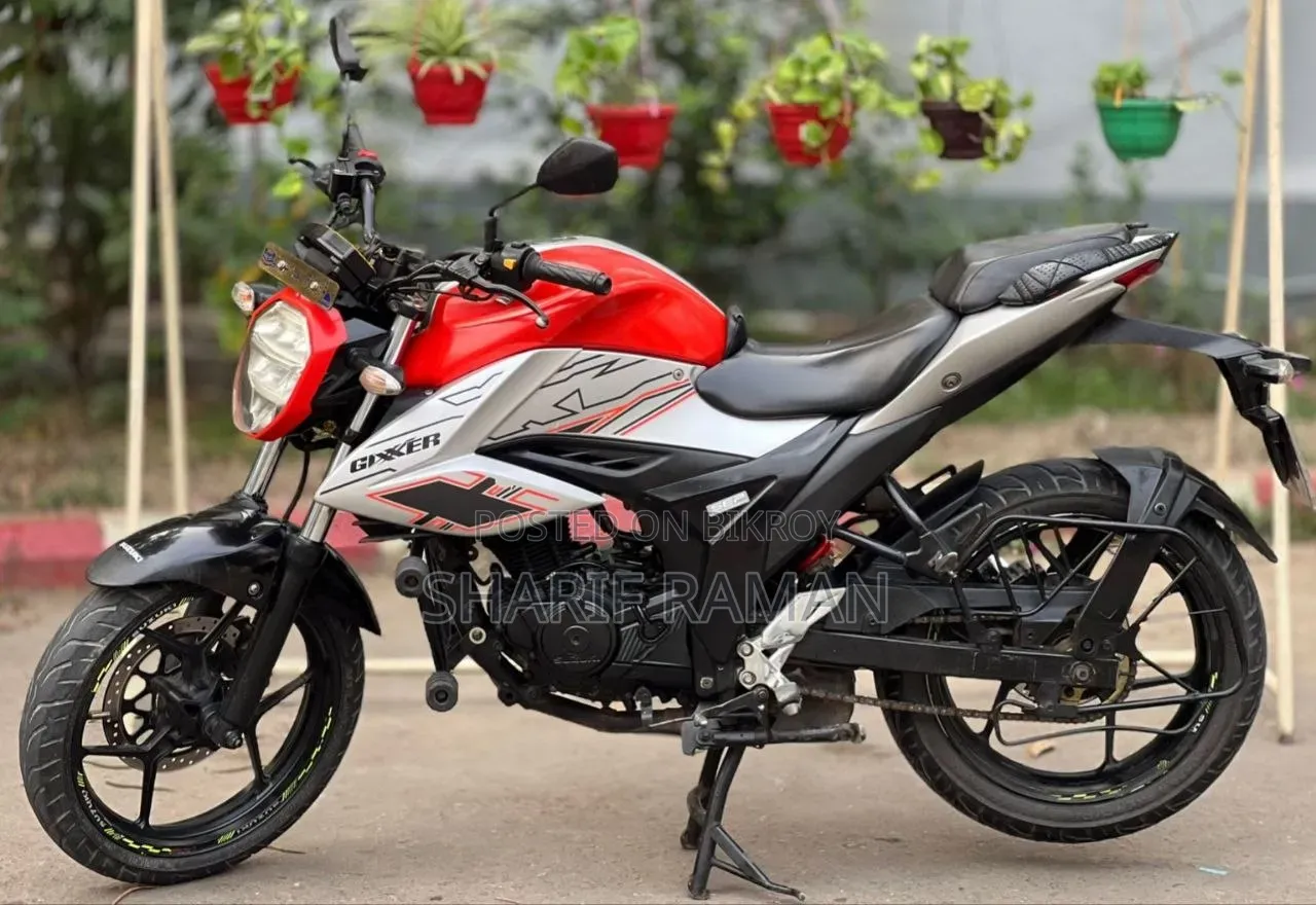 Suzuki Gixxer Monotone 2023 Orange
