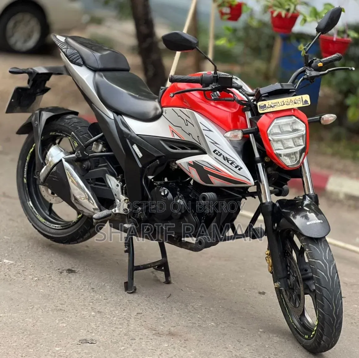 Suzuki Gixxer Monotone 2023 Orange