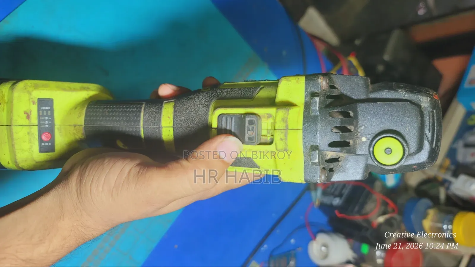 Rechargeable Grinding Machine