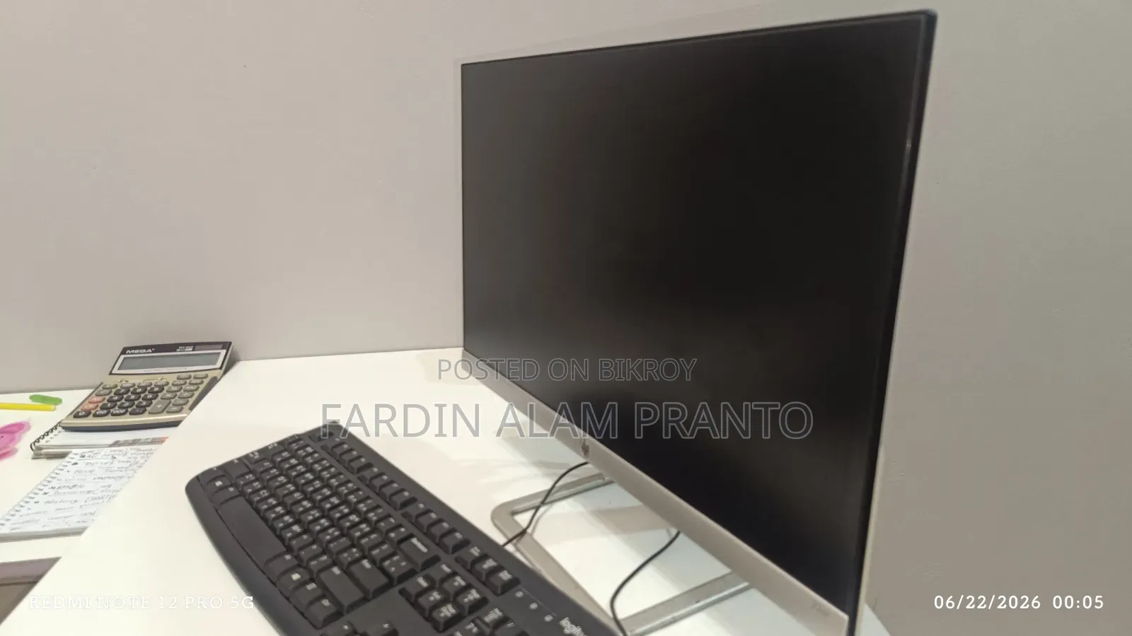 Desktop Computer HP 16GB Intel Core I3 SSD 640GB