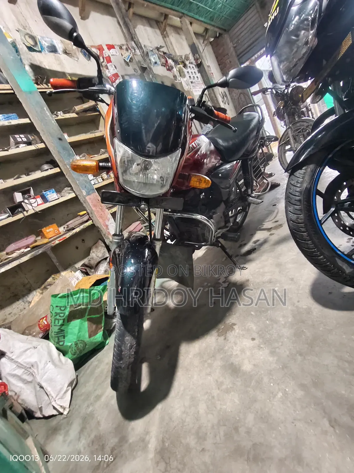 Bajaj Platina 100 2016 Red