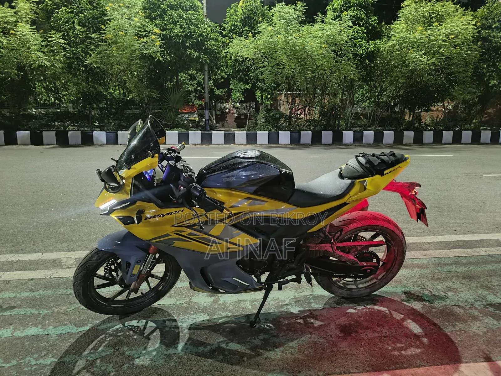 GPX Demon GR200R 2023 Yellow