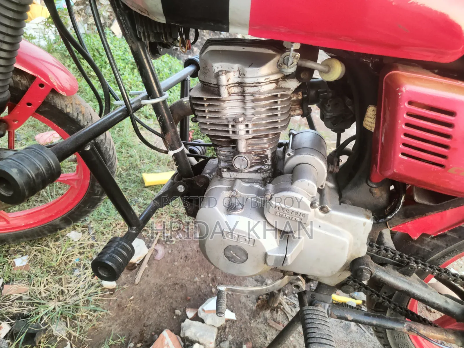 Honda CG110 2005 Red