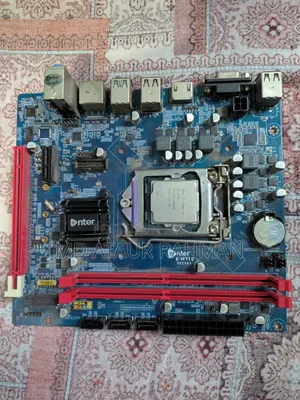 Intel I5 7th Gen, Enter E-H110 Motherboard and Case