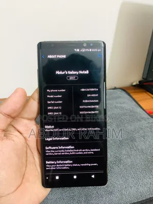 Samsung Galaxy Note 8 64 GB Black